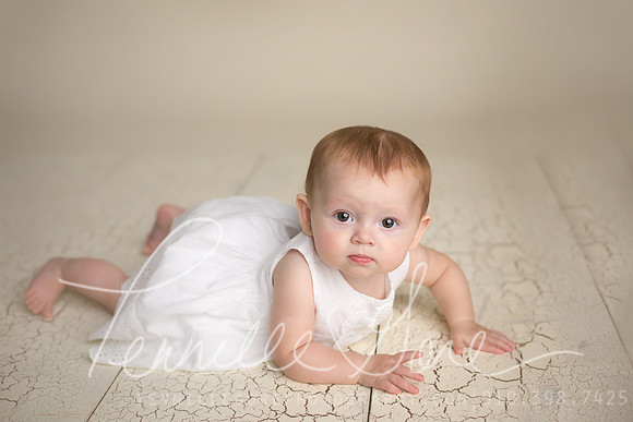 Holman 6 month Milestone session- Wilmington, NC Newborn Photographer